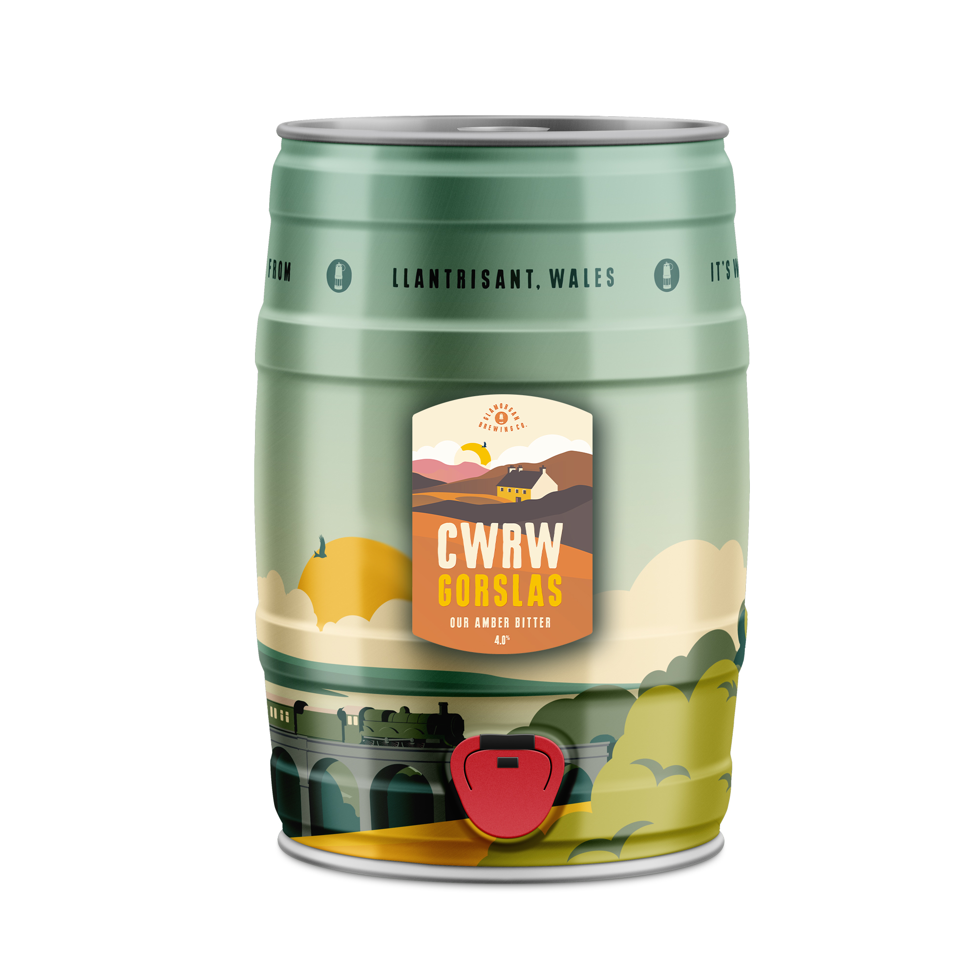 CWRW GORSLAS MINI KEG